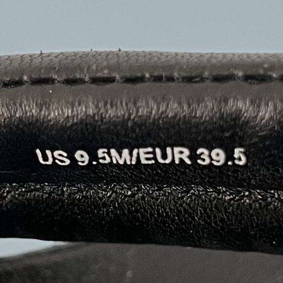 Vince Forest Black Espadrille Thong Platform Slide Sandals - Picture 10 of 10